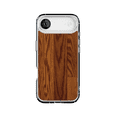 thumbnail image 1 of DistinctInk MagSafe Clear Case for Apple iPhone 17 Air (6.6" Screen) - Printed Wood Grain Image - Shockproof Protection, 1 of 1
