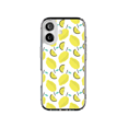 thumbnail image 1 of DistinctInk Hybrid Clear Case Compatible with MagSafe for iPhone 17 - Lemon Fresh Pattern Aesthetic, 1 of 1