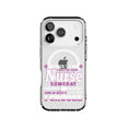 thumbnail image 1 of DistinctInk Hybrid Clear Case Compatible with MagSafe for iPhone 17 Pro- Be Nice I May Be Your Nurse Needles, 1 of 1
