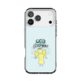 thumbnail image 1 of DistinctInk Hybrid Clear Case Compatible with MagSafe for iPhone 17 Pro Max- God Bless You Angel Design Art, 1 of 1