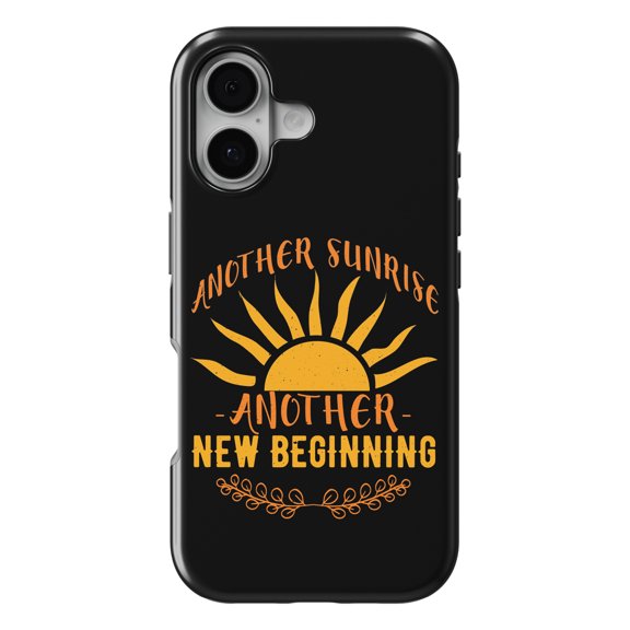 DistinctInk MagSafe Tough Case for iPhone 17 (6.1") - Another Sunrise Another New Beginning - Shockproof Drop Protection MagSafe Compatible Cover