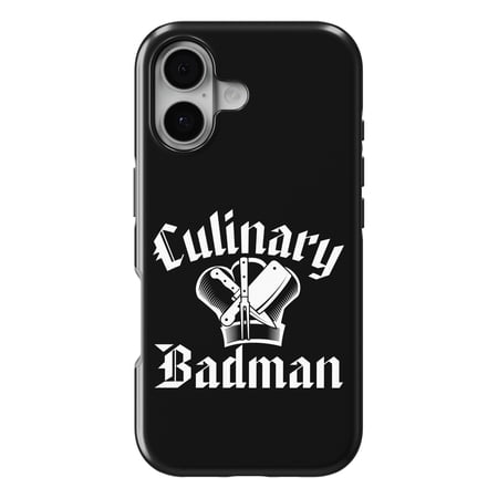 DistinctInk MagSafe Tough Case for iPhone 17 (6.1") - Culinary Badman - Shockproof Drop Protection MagSafe Compatible Cover
