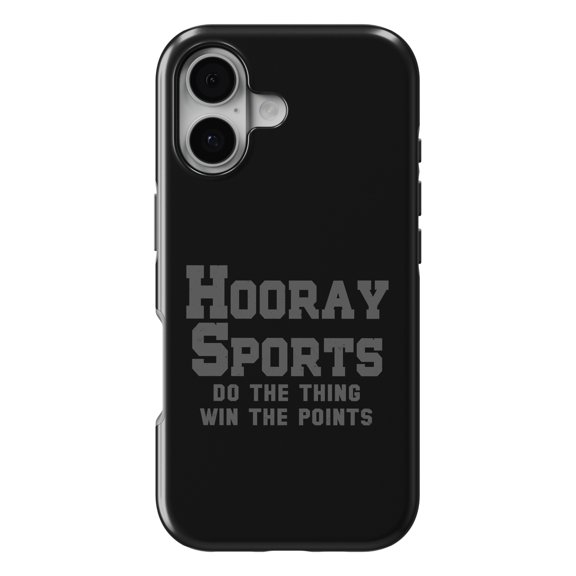 DistinctInk MagSafe Tough Case for iPhone 17 (6.1") - Hooray Sports Do The Thing Win The Points - Shockproof Drop Protection MagSafe Compatible Cover