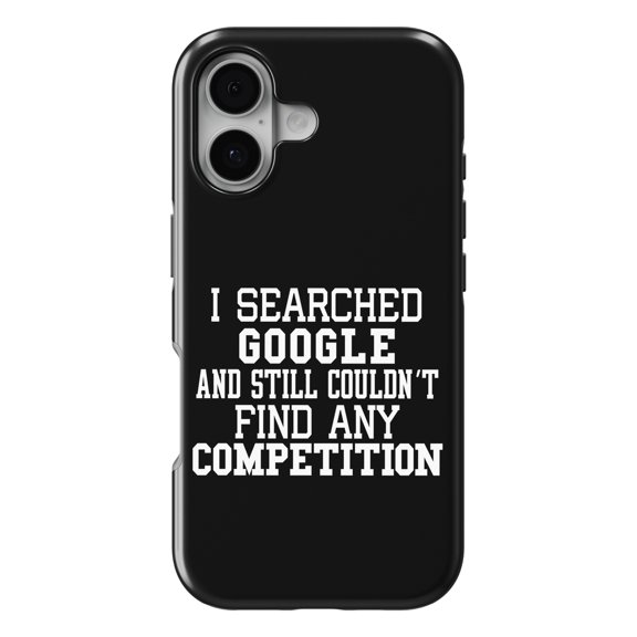 DistinctInk MagSafe Tough Case for iPhone 17 (6.1") - I Searched and Couldn't Find Competition - Shockproof Drop Protection MagSafe Compatible Cover