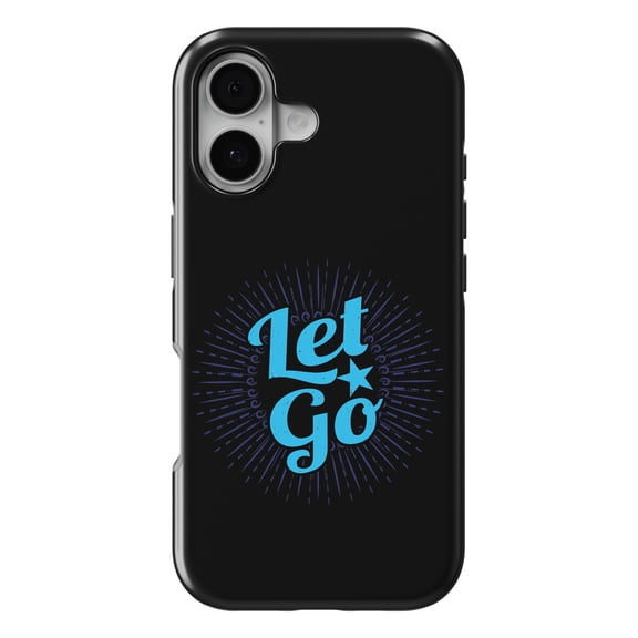 DistinctInk MagSafe Tough Case for iPhone 17 (6.1") - Let Go - Shockproof Drop Protection MagSafe Compatible Cover