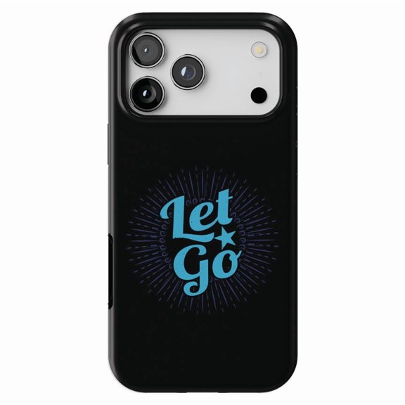 DistinctInk MagSafe Tough Case for iPhone 17 Pro Max (6.9") - Let Go - Shockproof Drop Protection MagSafe Compatible Cover