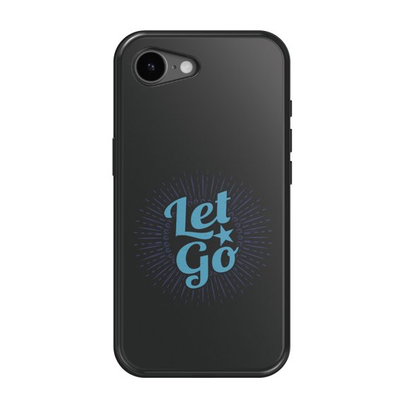 DistinctInk MagSafe Tough Case for iPhone 17e (6.1") - Let Go - Shockproof Drop Protection MagSafe Compatible Cover