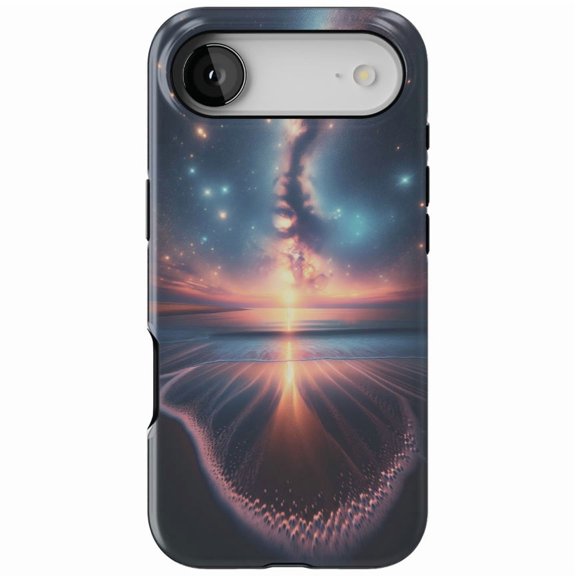 DistinctInk MagSafe Tough Case for iPhone 17 Air (6.7") - Captivating Harmony: A Celestial Ballet - Shockproof Drop Protection MagSafe Compatible Cover