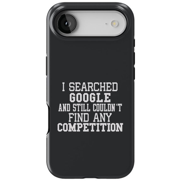 DistinctInk MagSafe Tough Case for iPhone 17 Air (6.7") - I Searched and Couldn't Find Competition - Shockproof Drop Protection MagSafe Compatible Cover