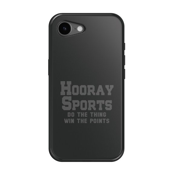 DistinctInk MagSafe Tough Case for iPhone 17e (6.1") - Hooray Sports Do The Thing Win The Points - Shockproof Drop Protection MagSafe Compatible Cover