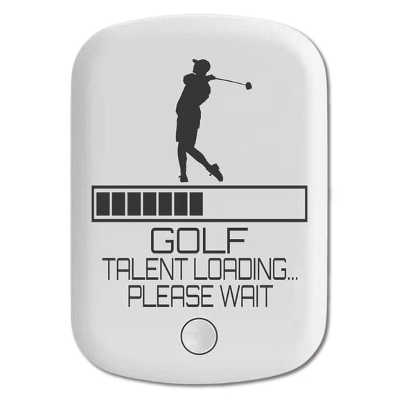 DistinctInk Magnetic Battery Pack, 10000 mAh Wireless Portable Charger with USB-C Cable, Compatible with MagSafe iPhone 14 / 13 / 12 Series - Golf Talent Loading Please Wait