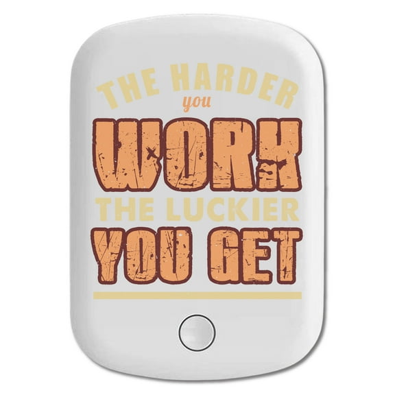 DistinctInk Magnetic Battery Pack, 10000 mAh Wireless Portable Charger with USB-C Cable, Compatible with MagSafe iPhone 14 / 13 / 12 Series - Harder Work Luckier Get