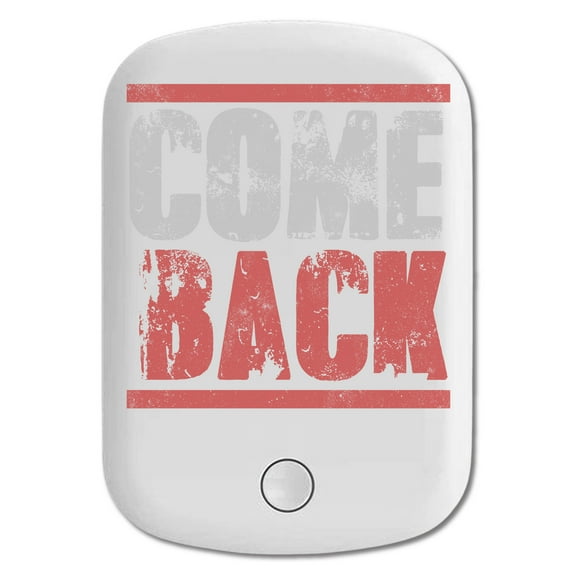 DistinctInk Magnetic Battery Pack, 5000 mAh Wireless Portable Charger with USB-C Cable, Compatible with MagSafe iPhone 14 / 13 / 12 Series - Come Back