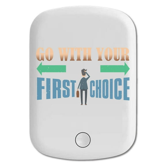 DistinctInk Magnetic Battery Pack, 5000 mAh Wireless Portable Charger with USB-C Cable, Compatible with MagSafe iPhone 14 / 13 / 12 Series - Go With First Choice