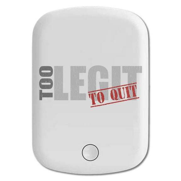 DistinctInk Magnetic Battery Pack, 5000 mAh Wireless Portable Charger with USB-C Cable, Compatible with MagSafe iPhone 14 / 13 / 12 Series - Too Legit To Quit