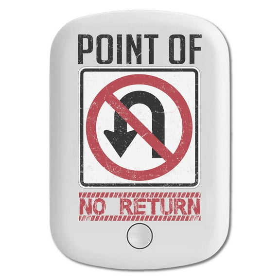 DistinctInk Magnetic Battery Pack, 5000 mAh Wireless Portable Charger with USB-C Cable, Compatible with MagSafe iPhone 14 / 13 / 12 Series - Point Of No Return