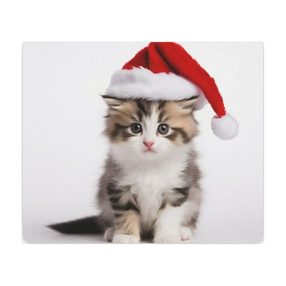 DistinctInk Mouse Pad - 1/4" Foam Rubber - American Curl Kitten