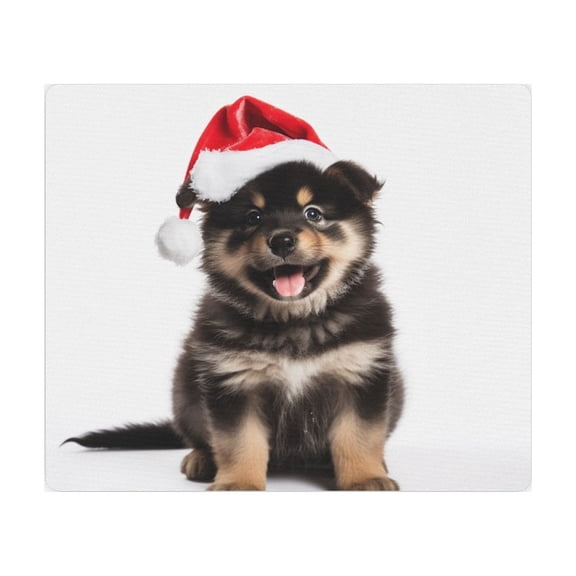DistinctInk Mouse Pad - Finnish Lapphund Puppy - 1/4 inch Foam Rubber, Non-Slip