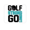 thumbnail image 1 of DistinctInk Mouse Pad - 1/4" Foam Rubber - Golf Strong Go Long, 1 of 3