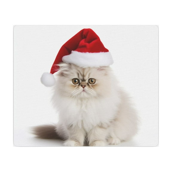 DistinctInk Mouse Pad - Persian Cat - 1/4 inch Foam Rubber, Non-Slip