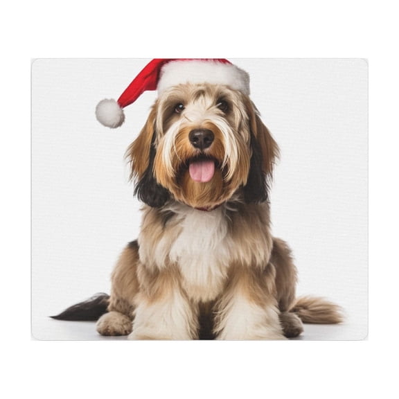 DistinctInk Mouse Pad - Petit Basset Griffon Venden - 1/4 inch Foam Rubber, Non-Slip
