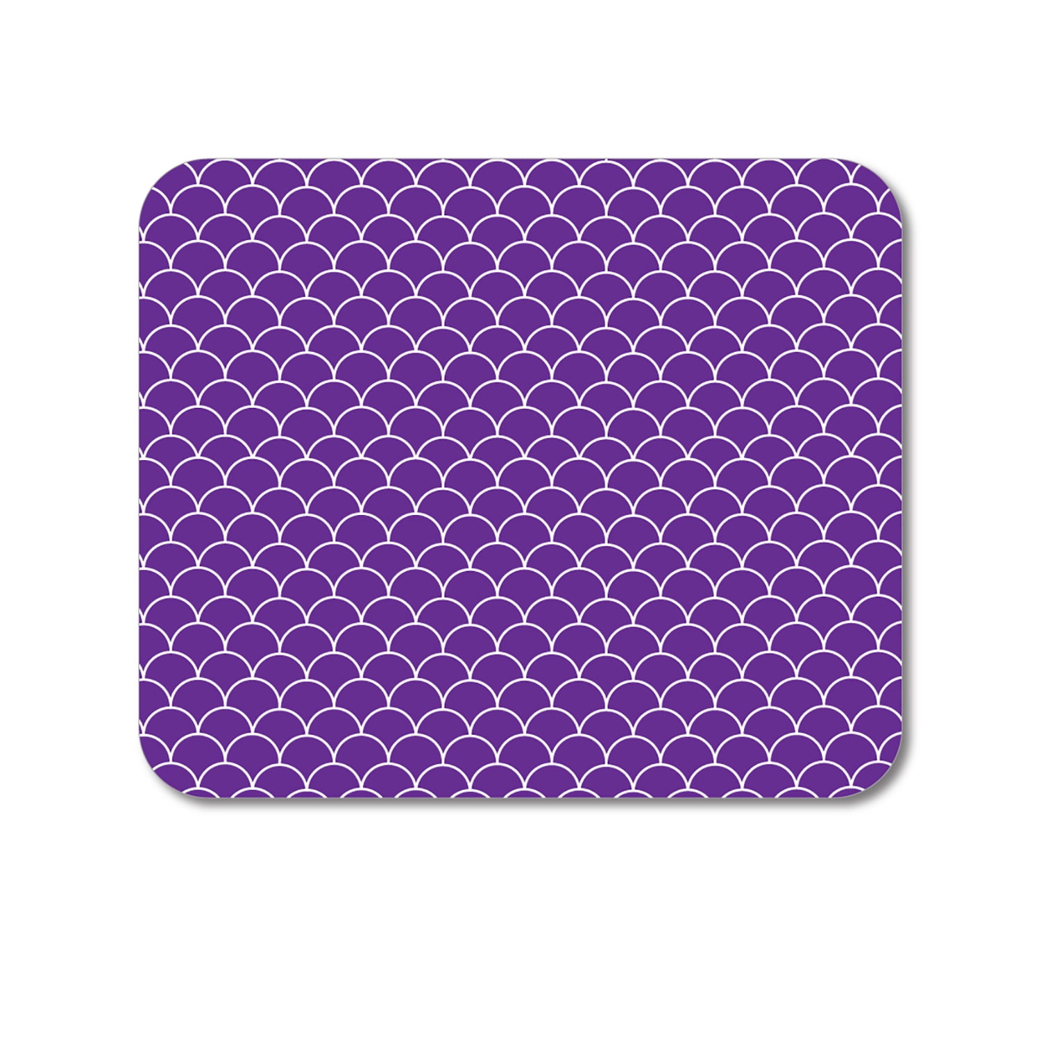 Tappetino Mouse Personalizzato – Nebulosa Viola/bianca/nera, Spedito Dagli USA