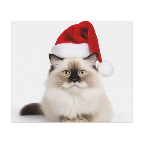 DistinctInk Mouse Pad - Ragdoll Cat - 1/4 inch Foam Rubber, Non-Slip