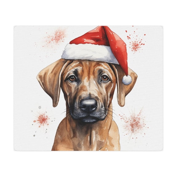 DistinctInk Mouse Pad - 1/4" Foam Rubber - Rhodesian Ridgeback Puppy Drawing