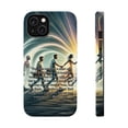 thumbnail image 1 of DistinctInk MagSafe Tough Case for Apple iPhone 14 (6.1" Screen) - Mark 10:7: God's Unbreakable Union Between Husband and Wife - Lightweight Grip, 1 of 6
