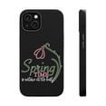 thumbnail image 1 of DistinctInk MagSafe Tough Case for Apple iPhone 13 (6.1" Screen) - Spring Time Nature At Best - Tempered Glass Back, 1 of 6
