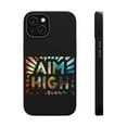 thumbnail image 1 of DistinctInk MagSafe Tough Case for Apple iPhone 13 Mini (5.4" Screen) - Aim High - Slim Profile Design, 1 of 6