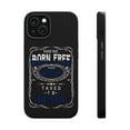 thumbnail image 1 of DistinctInk Tough Case for Apple iPhone 13 MINI (5.4" Screen), Compatible with MagSafe Charging - Born Free Then Taxed To Death, 1 of 6