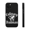 thumbnail image 1 of DistinctInk MagSafe Tough Case for Apple iPhone 13 Mini (5.4" Screen) - Culinary Badman - Wireless Charging Compatible, 1 of 6