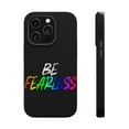 thumbnail image 1 of DistinctInk MagSafe Tough Case for Apple iPhone 13 Pro Max (6.7" Screen) - Be Fearless - Wireless Charging Compatible, 1 of 6