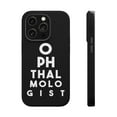 thumbnail image 1 of DistinctInk Tough Case for Apple iPhone 13 Pro MAX (6.7" Screen), Compatible with MagSafe Charging - Ophthalmologist Eye Chart, 1 of 6