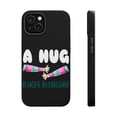 thumbnail image 1 of DistinctInk Tough Case for Apple iPhone 14 (6.1" Screen), Compatible with MagSafe Charging - Hug Is Hope In Disguise, 1 of 6