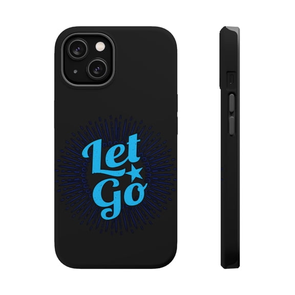 DistinctInk MagSafe Tough Case for Apple iPhone 14 (6.1" Screen) - Let Go - Shockproof Protection
