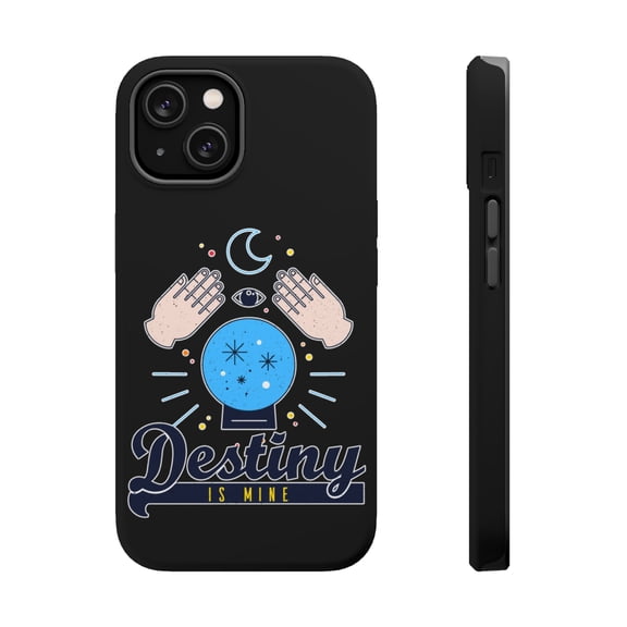 DistinctInk MagSafe Tough Case for Apple iPhone 14 Plus (6.7" Screen) - Destiny Is Mine - Slim Profile Design
