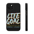 thumbnail image 1 of DistinctInk Tough Case for Apple iPhone 14 PLUS (6.7" Screen), Compatible with MagSafe Charging - Life Goal: To Do What They Said I Can't, 1 of 6