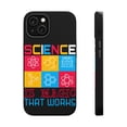 thumbnail image 1 of DistinctInk MagSafe Tough Case for Apple iPhone 14 Plus (6.7" Screen) - Science Magic That Works - Tempered Glass Back, 1 of 6