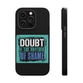 thumbnail image 1 of DistinctInk Tough Case for Apple iPhone 14 PRO (6.1" Screen), Compatible with MagSafe Charging - Doubt Brother Of Shame, 1 of 6
