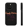 thumbnail image 1 of DistinctInk MagSafe Tough Case for Apple iPhone 14 Pro (6.1" Screen) - Friends Forever - Shockproof Protection, 1 of 6