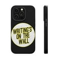 thumbnail image 1 of DistinctInk MagSafe Tough Case for Apple iPhone 14 Pro (6.1" Screen) - Writing's On The Wall - Wireless Charging Compatible, 1 of 6