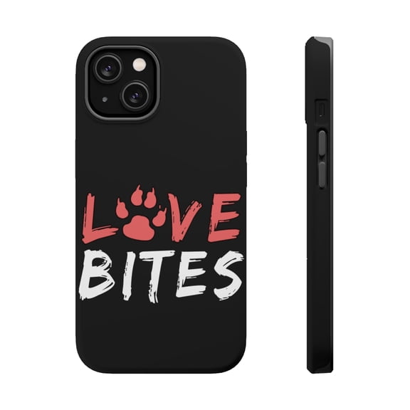DistinctInk MagSafe Tough Case for Apple iPhone 15 Plus (6.7" Screen) - Dog Paw - Shockproof Protection