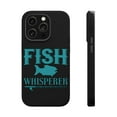 thumbnail image 1 of DistinctInk Tough Case for Apple iPhone 15 PRO (6.1" Screen), Compatible with MagSafe Charging - Fish Whisperer, 1 of 6
