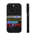 thumbnail image 1 of DistinctInk MagSafe Tough Case for Apple iPhone 15 Pro (6.1" Screen) - Lesser Emotion Lesser Pain - Wireless Charging Compatible, 1 of 6