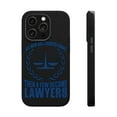 thumbnail image 1 of DistinctInk Tough Case for Apple iPhone 15 Pro MAX (6.7" Screen), Compatible with MagSafe Charging - All Men Created Equal A Few Become Lawyers, 1 of 6