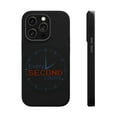 thumbnail image 1 of DistinctInk MagSafe Tough Case for Apple iPhone 15 Pro Max (6.7" Screen) - Every Second Counts - Slim Profile Design, 1 of 6