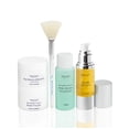 thumbnail image 1 of Complete Skincare Kit with Face Serum, Cream, Mask Powder & Activator with  Brush (5 Piece Set), 1 of 5