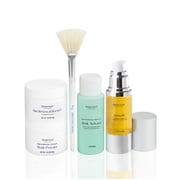 Complete Skincare Kit with Face Serum, Cream, Mask Powder & Activator with Brush 5 Piece Set